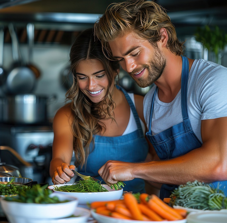 Date night Italian cooking