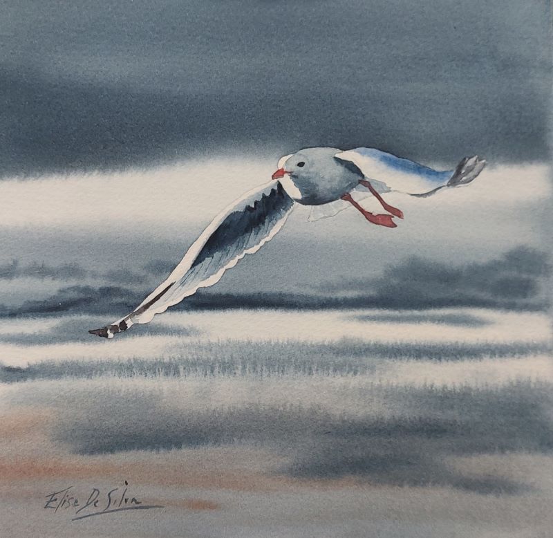 Elise da Silva watercolour
