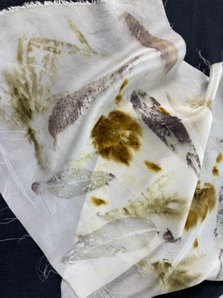 Eco Printing on Fabric