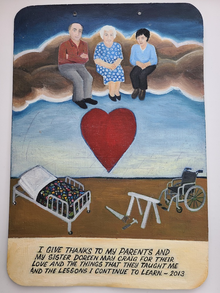 Ex-voto painting Ann Craig