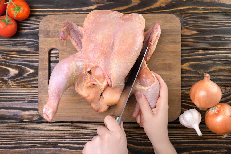 Deboning a chicken - Knife Skills