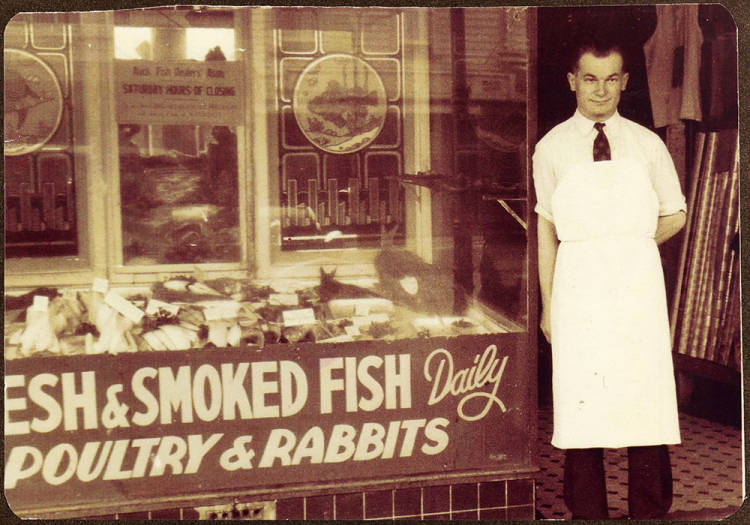 Ponsonby Rd Food History - Charlie Perich Fish Shop