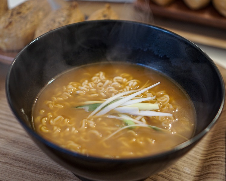 Miso ramen soup