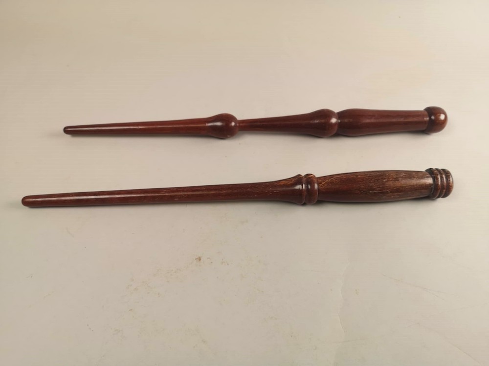 Woodturning Harry Potter style wands